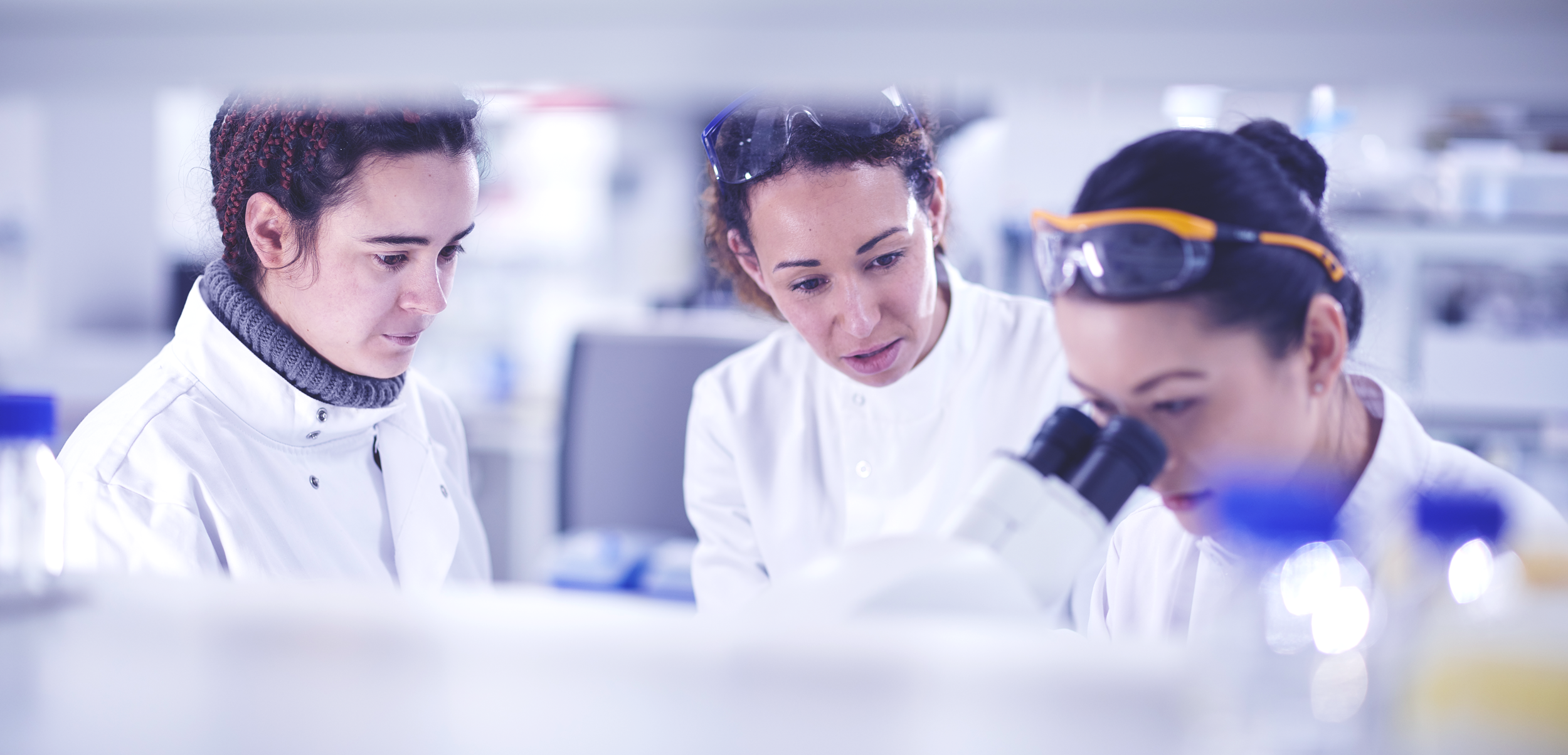 Scientists in laboratory